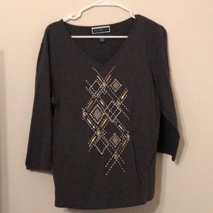 Karen Scott blouse